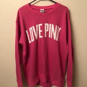 Victoria’s Secret Pink Oversize Sweatshirt